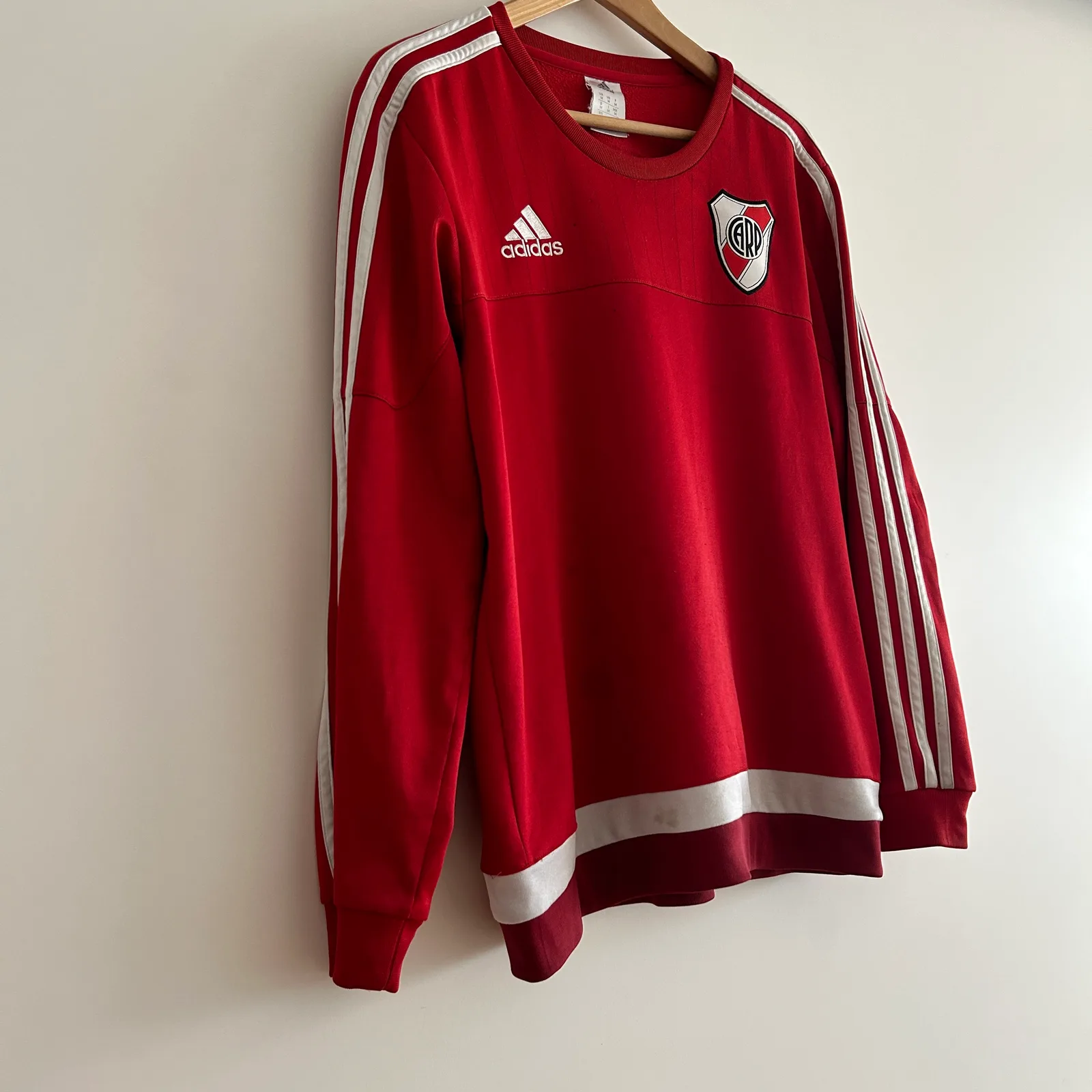 Buzo River 2015 rojo adidas — foto 1